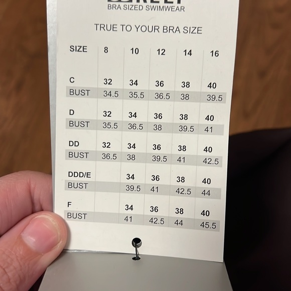 COCO REEF Ultra Fit Embellished-Strap Tankini Top Size 38E / 14 - Picture 10 of 10